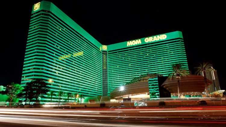 map of mgm grand casino and marriot
