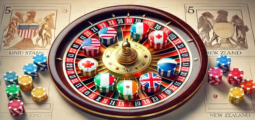 taxing roulette winnings by country